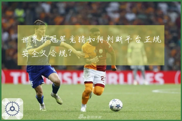 世界杯冠军竞猜如何判断平台正规安全又合规？