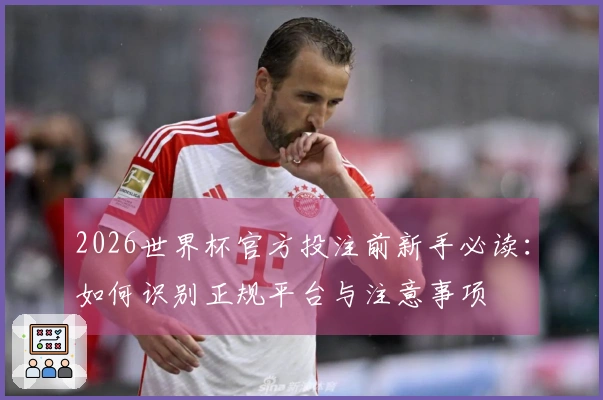 2026世界杯官方投注前新手必读：如何识别正规平台与注意事项
